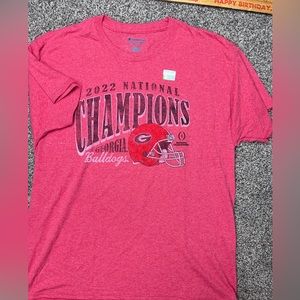 Georgia Bulldogs Red T-shirt